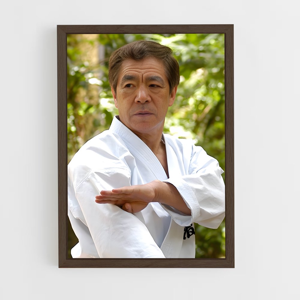Poster Maître des Bois – affiche Karaté (vue 5)